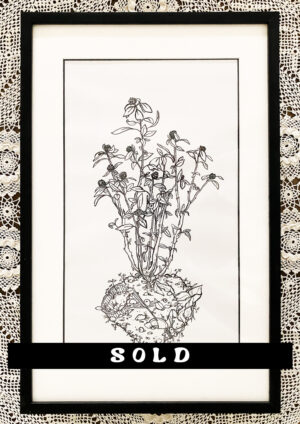 Trashplants 2 (Framed) (32*50 cm)