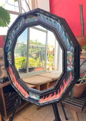 Water And Fire Mirror (Acrylic) (60 cm)