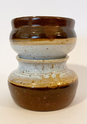 Ceramic "Mini-Vase" Set - Coral Glaze