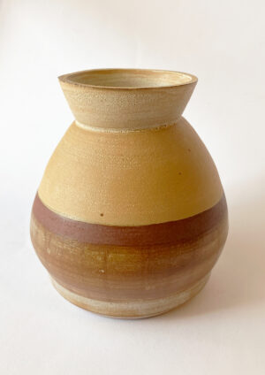 Ceramic "M Vase" - Volcano Glaze