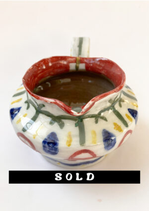 Ceramic "M Vase" - Orientdeco Illustration