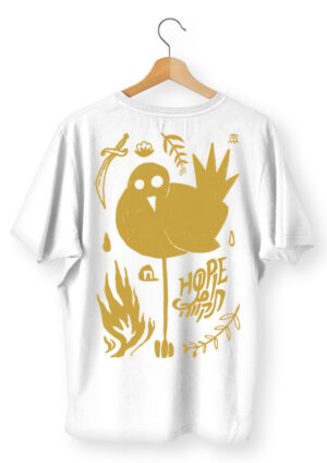 Hope T-shirt - Yellow - (White Shirt)