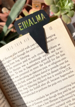 Bookmark - EINALMA Silicon Mark Tag