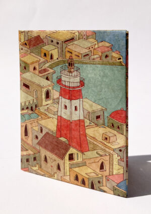 Micro Wallet - 'Rooftops' (Paperwallet.com collaboration)