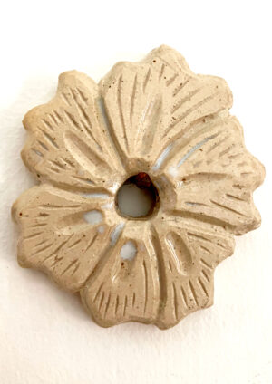 Ceramic White Flower - Wall Hang