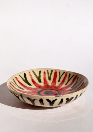 Ceramic "Mini Plate" - Red Star