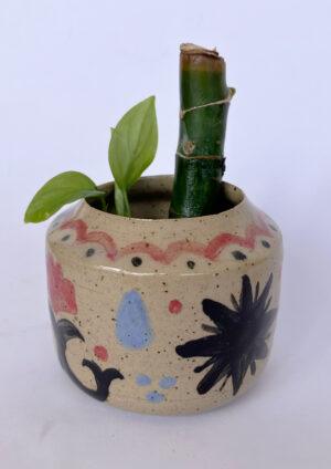 Ceramic "Mini-Vase"  - Star Flower